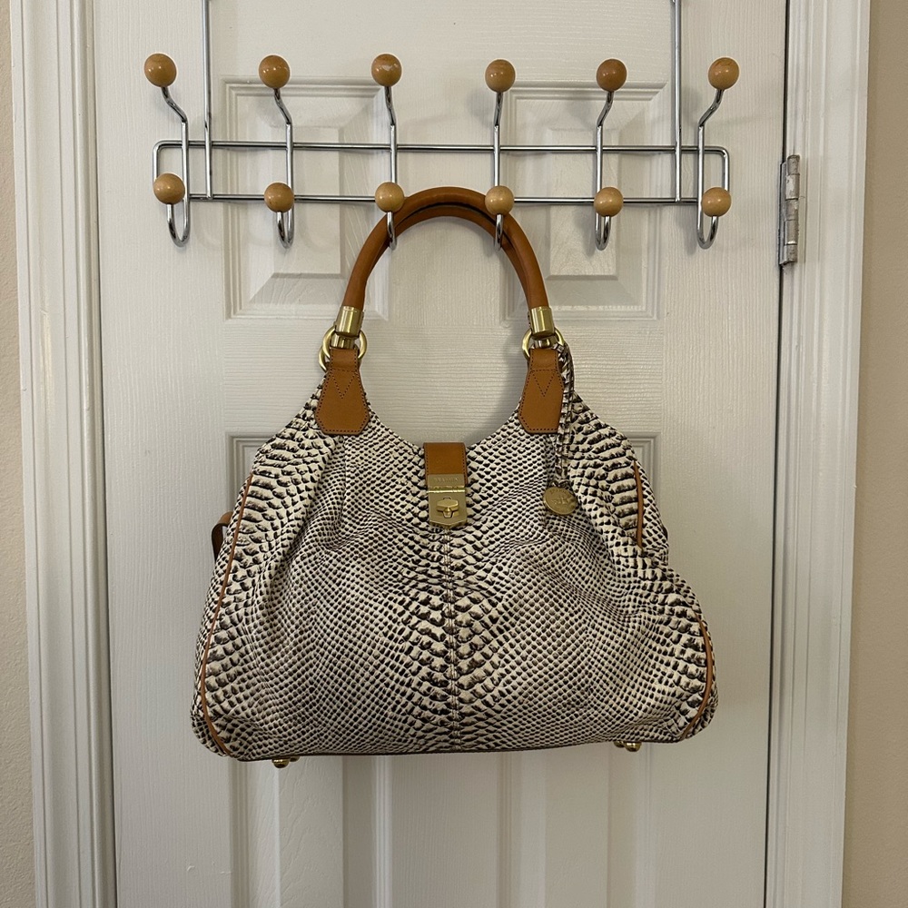 Brahmin Elisa Natural Odyssey Bag